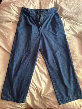 VINTAGE Haggar Blue Denim Jeans - Indigo Wash 100% cotton